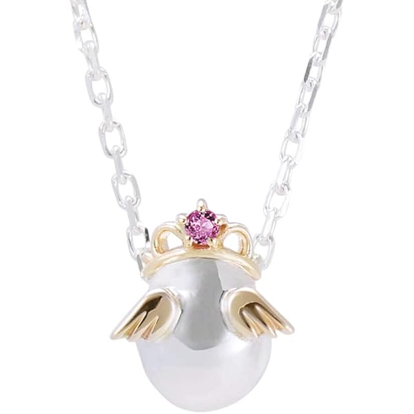 Amazon | [天使の卵]Tenshi no Tamago ネックレス SV950&925&K18